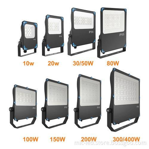 5 Years Warranty IP66 LED Flood Light - Outdoor 100W 150W 300W High Lumen Stadium Light